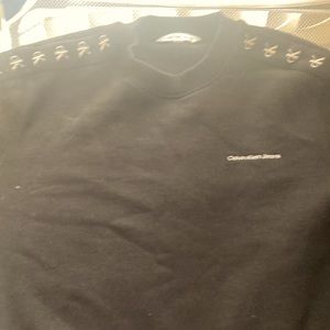 calvin klein jeans black sweater